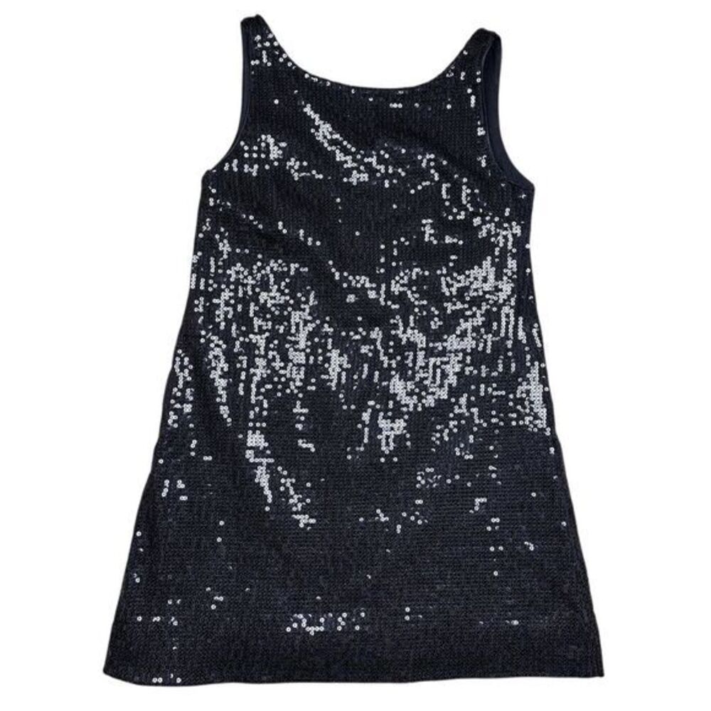 Free People Black Sequin Mini Dress